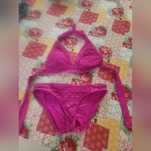 Pink bikini